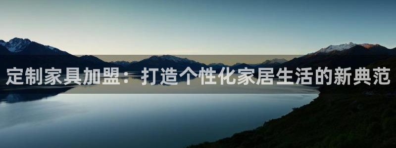 球盟会APP官网：定制家具加盟：打造个性化家居生活的新典范